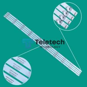 50UN 4PCS 10LED CARRE 3V