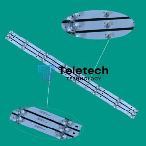 43 KROHLER 8LED CARRE 3PCS